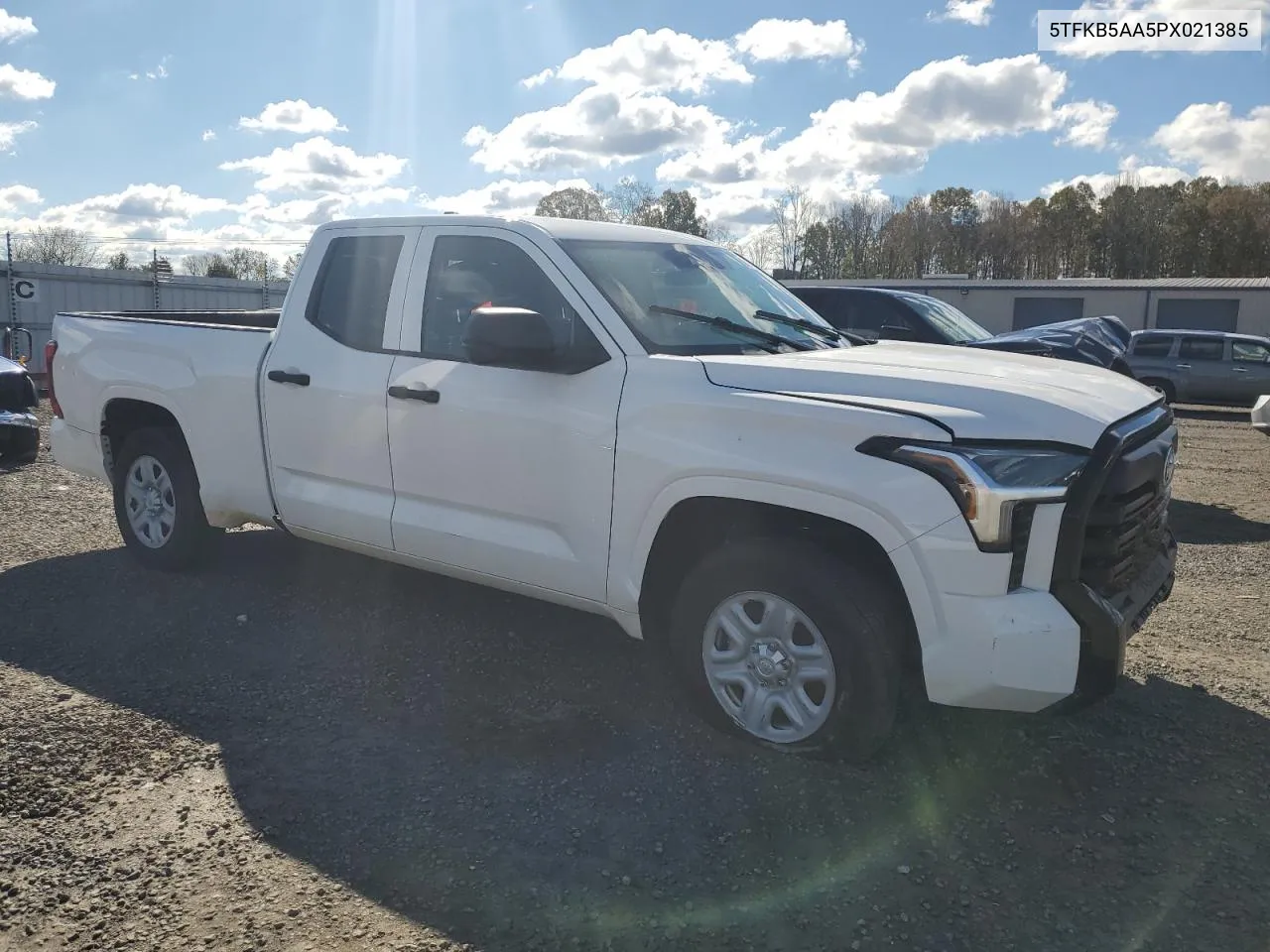 2023 Toyota Tundra Sr VIN: 5TFKB5AA5PX021385 Lot: 80594494