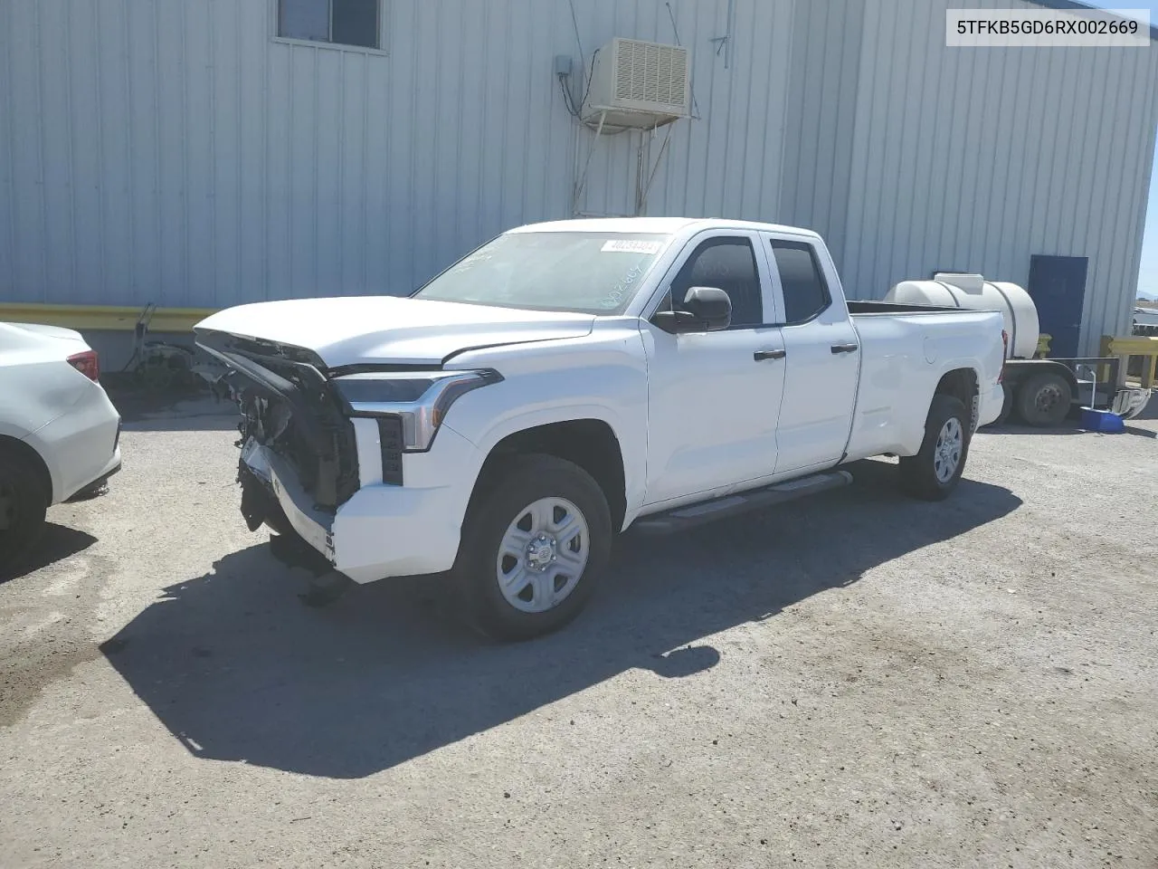 2024 Toyota Tundra Double Cab Sr VIN: 5TFKB5GD6RX002669 Lot: 40234404