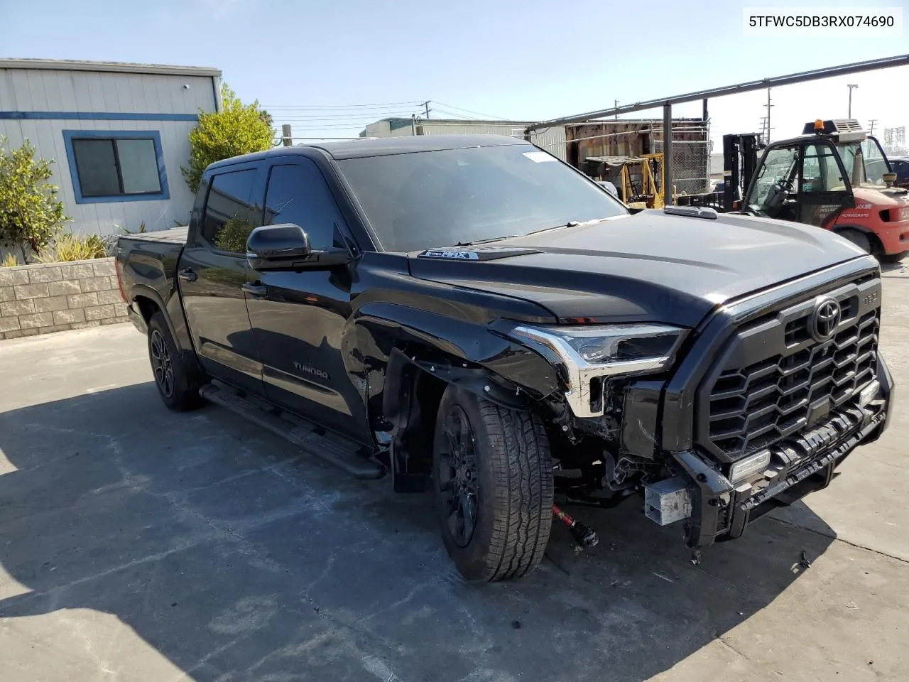 2024 Toyota Tundra Crewmax Limited VIN: 5TFWC5DB3RX074690 Lot: 60752874