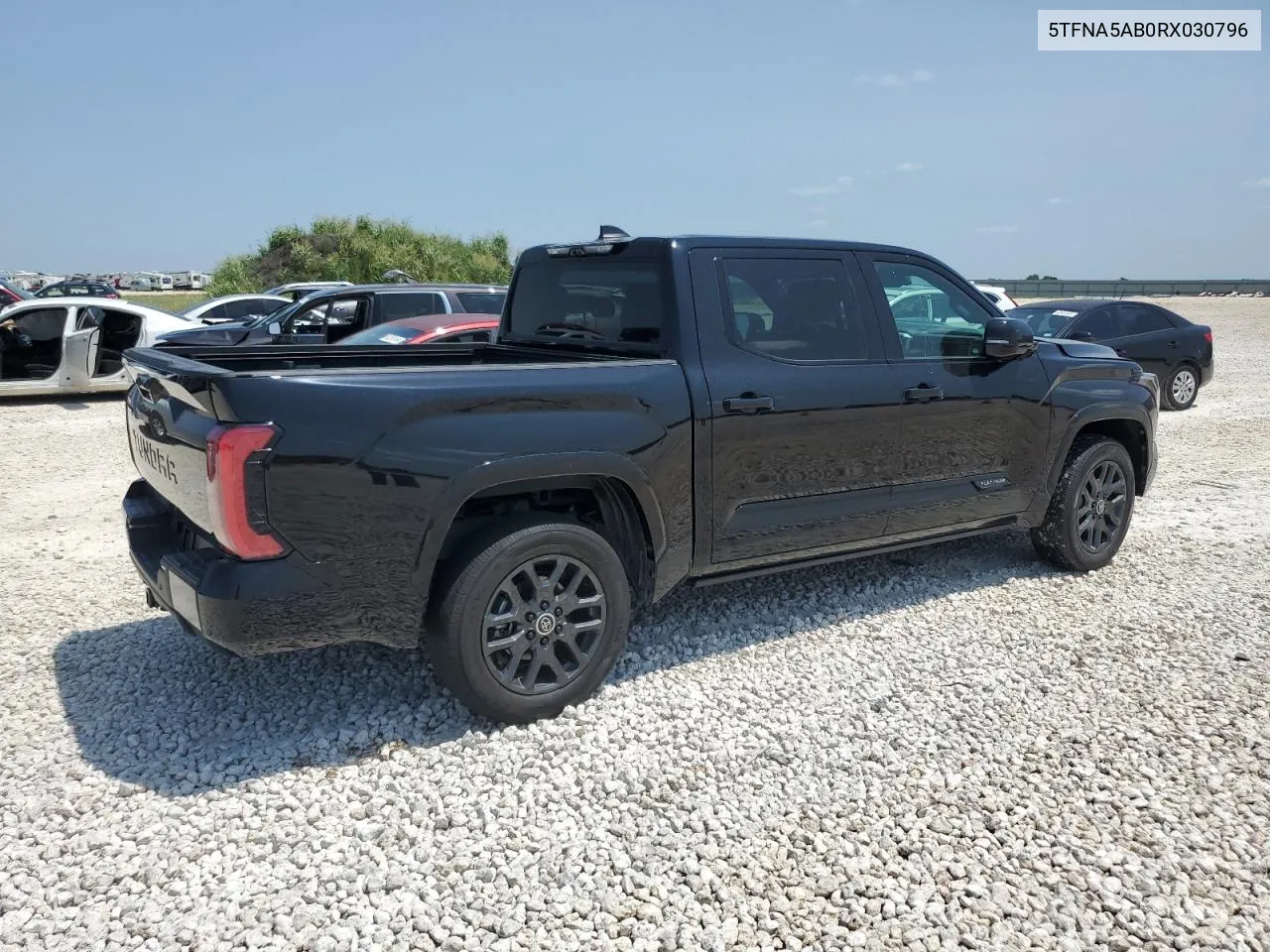 2024 Toyota Tundra Crewmax Platinum VIN: 5TFNA5AB0RX030796 Lot: 63009374