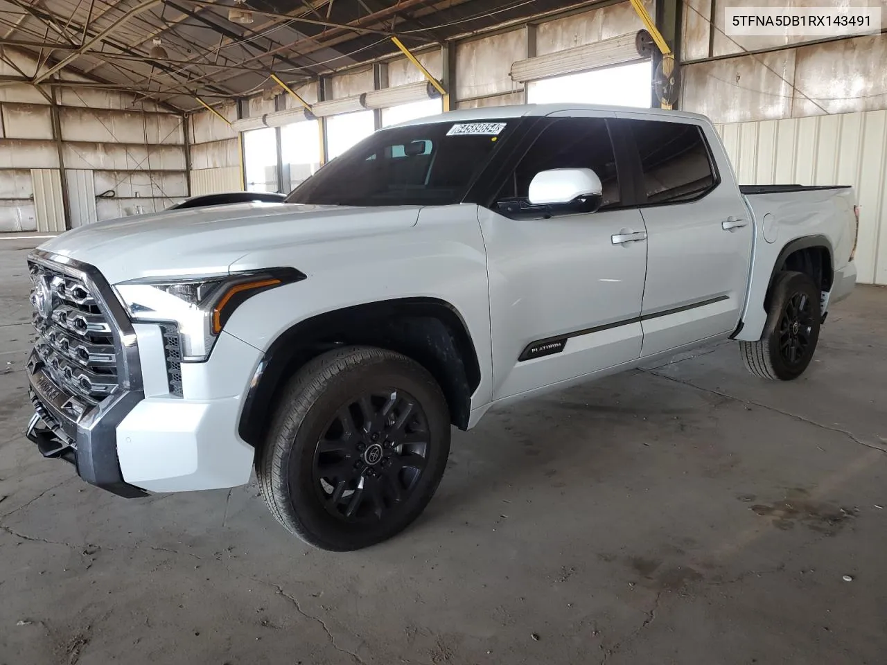 2024 Toyota Tundra Crewmax Platinum VIN: 5TFNA5DB1RX143491 Lot: 64589854