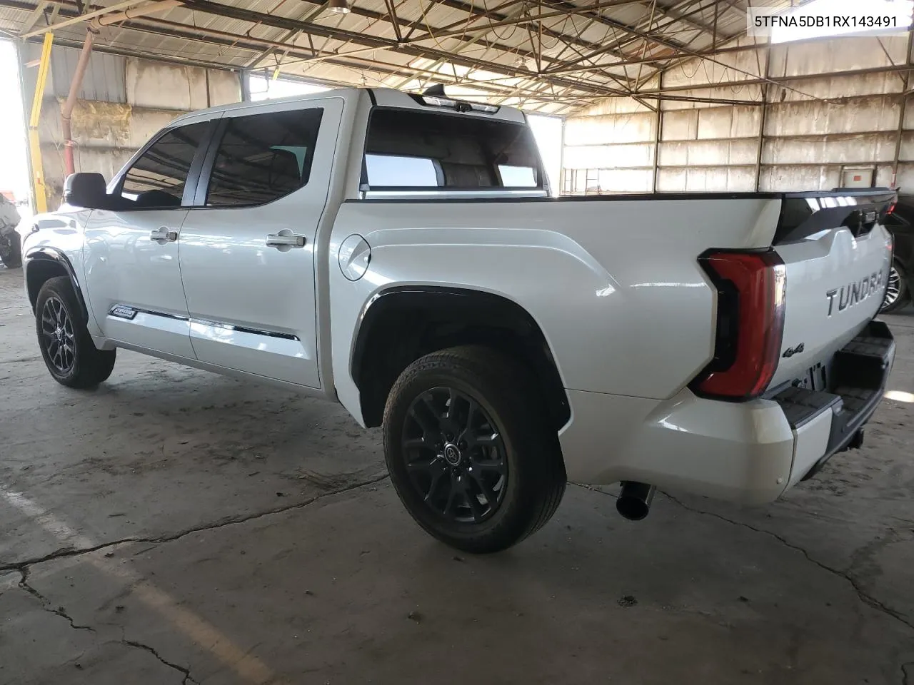 2024 Toyota Tundra Crewmax Platinum VIN: 5TFNA5DB1RX143491 Lot: 64589854