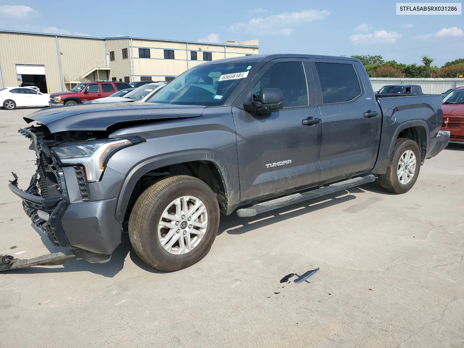 2024 Toyota Tundra Crewmax Sr VIN: 5TFLA5AB5RX031286 Lot: 75232664