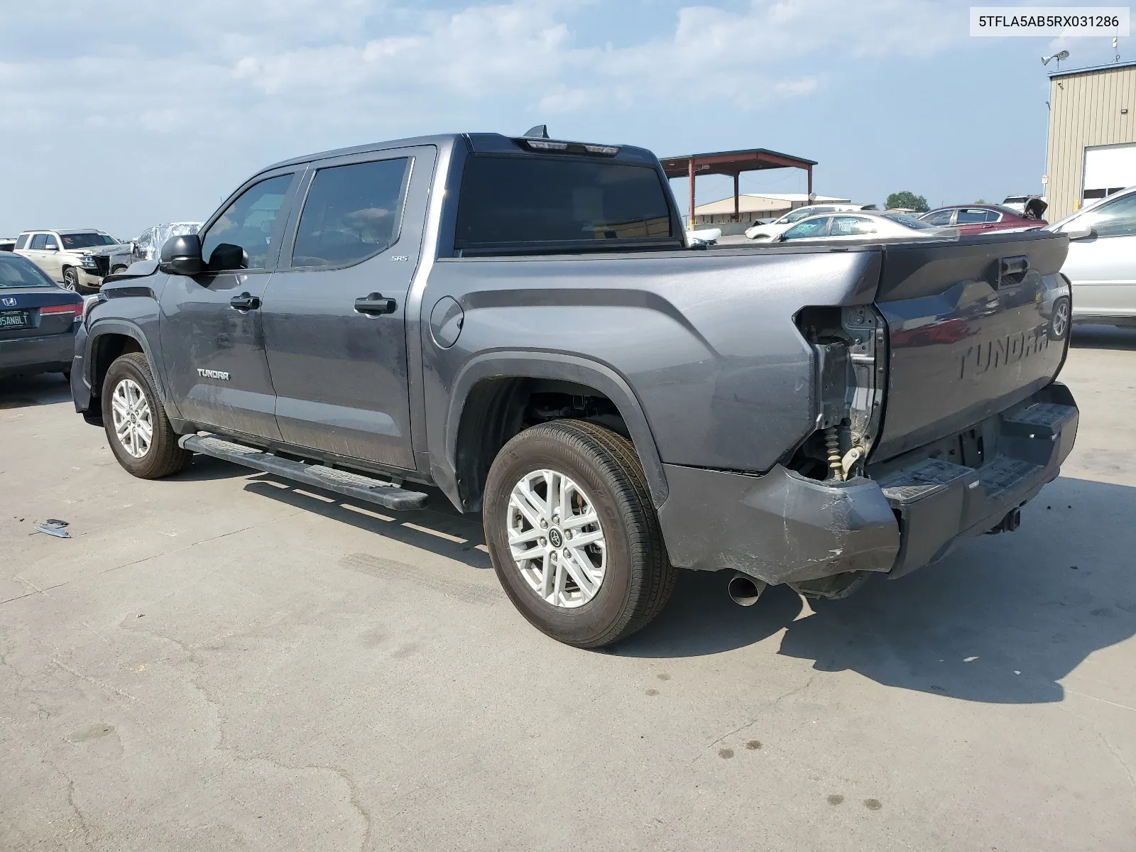 2024 Toyota Tundra Crewmax Sr VIN: 5TFLA5AB5RX031286 Lot: 75232664