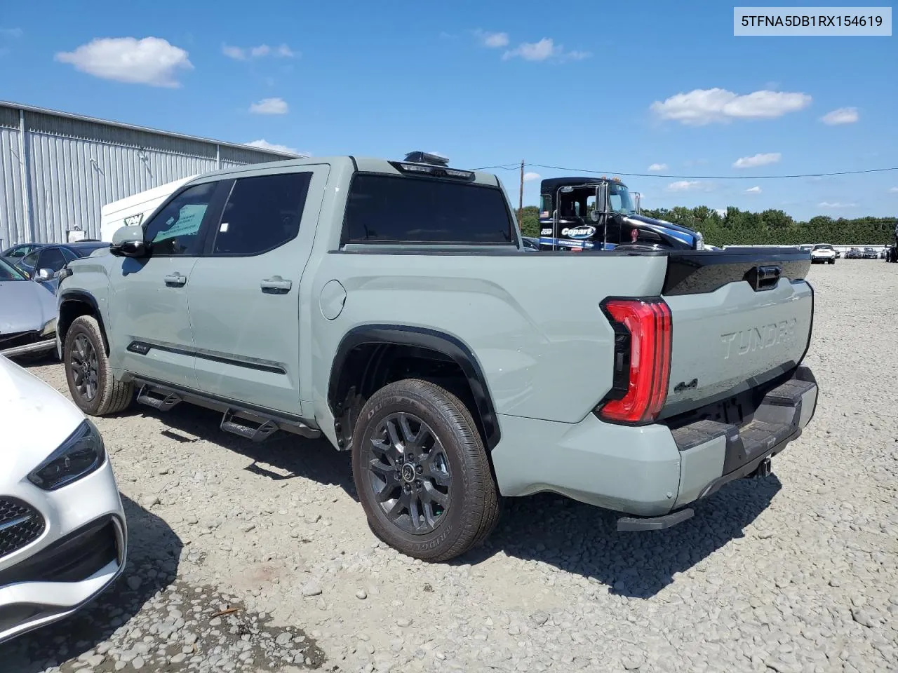 2024 Toyota Tundra Crewmax Platinum VIN: 5TFNA5DB1RX154619 Lot: 70573434