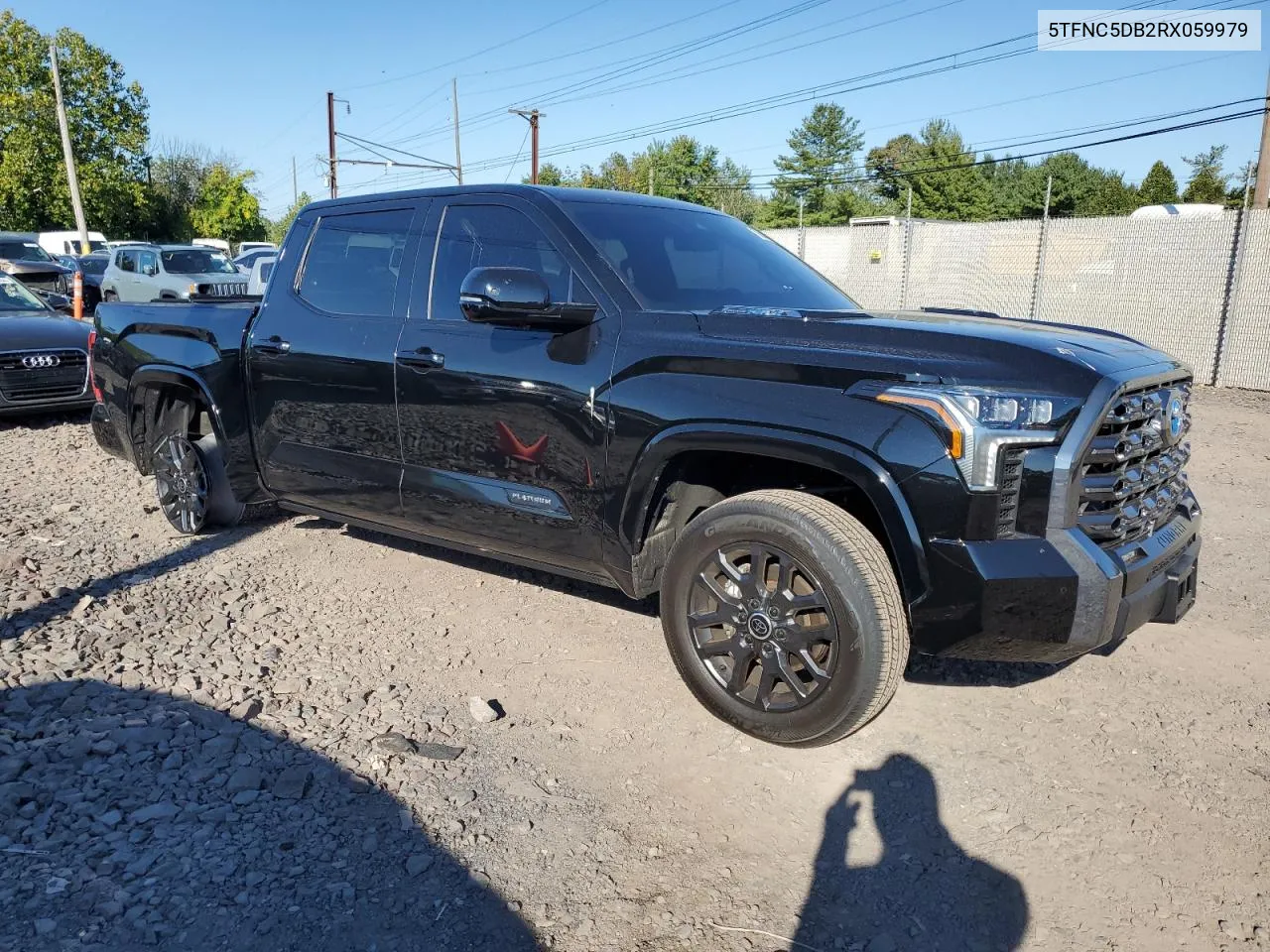 2024 Toyota Tundra Crewmax Platinum VIN: 5TFNC5DB2RX059979 Lot: 70682494