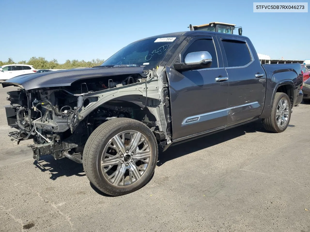 2024 Toyota Tundra Crewmax Capstone VIN: 5TFVC5DB7RX046273 Lot: 71117864