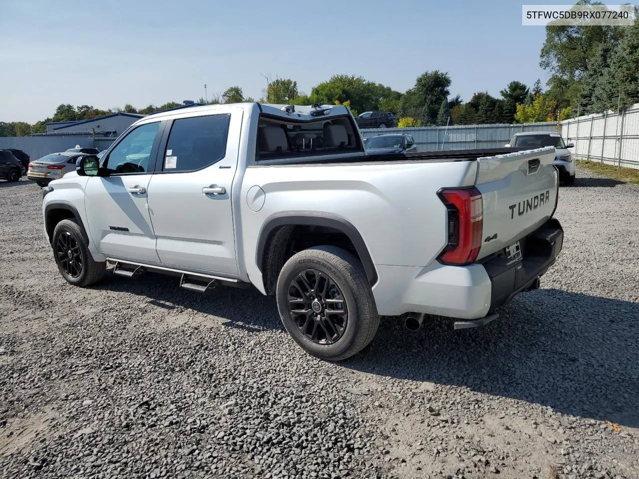 2024 Toyota Tundra Crewmax Limited VIN: 5TFWC5DB9RX077240 Lot: 71386434