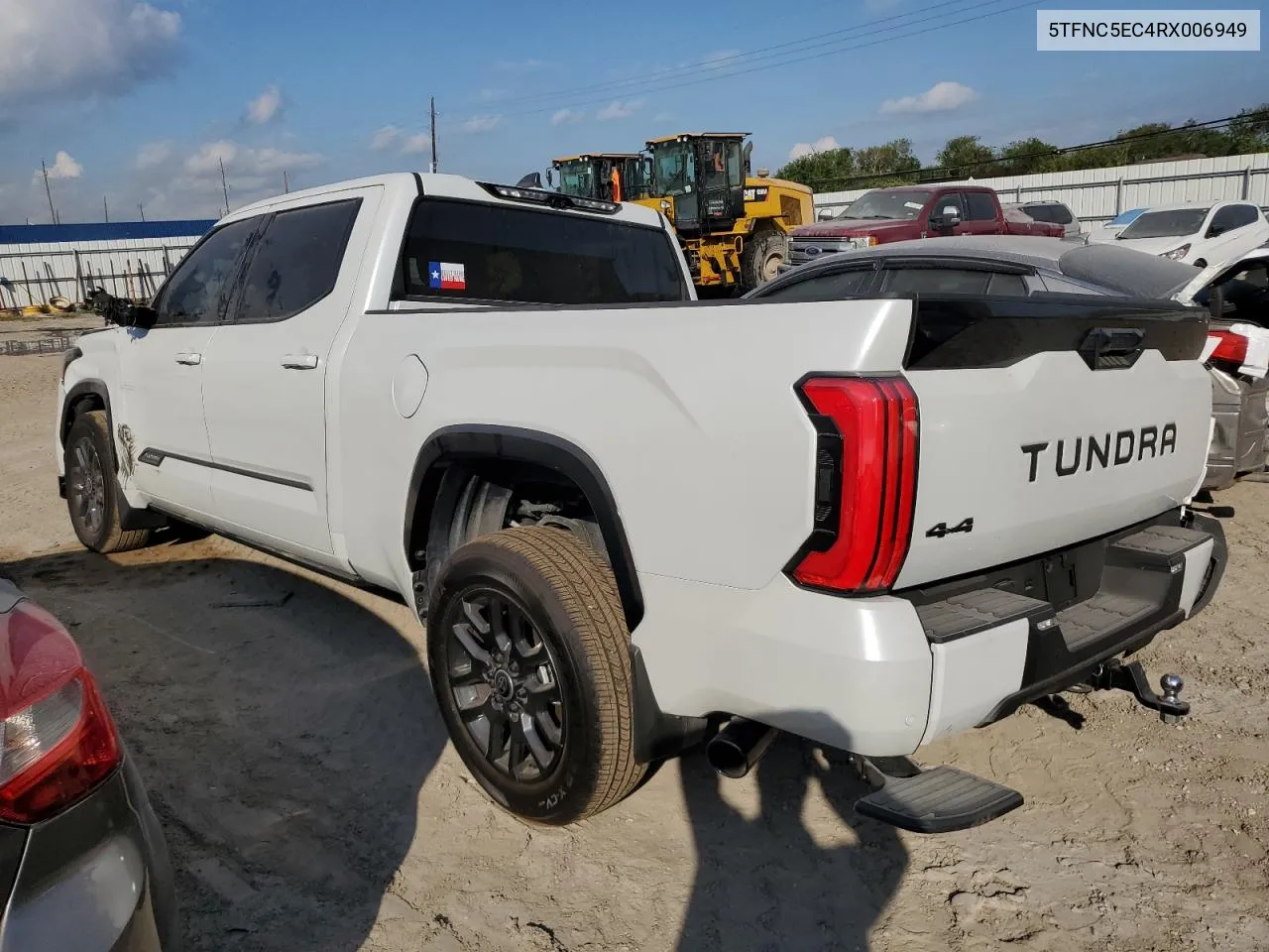 2024 Toyota Tundra Crewmax Platinum VIN: 5TFNC5EC4RX006949 Lot: 71920694