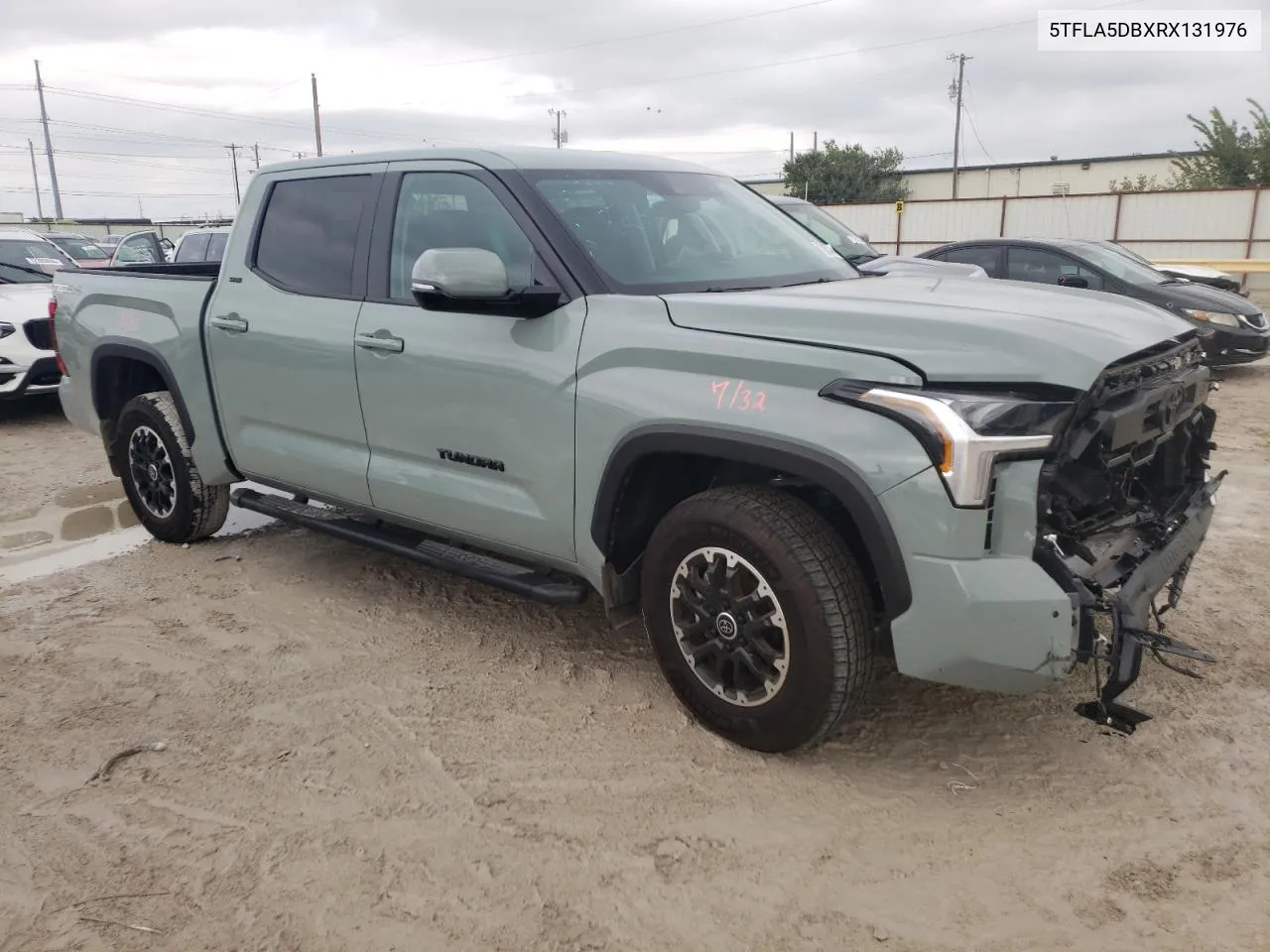 2024 Toyota Tundra Crewmax Sr VIN: 5TFLA5DBXRX131976 Lot: 72463744