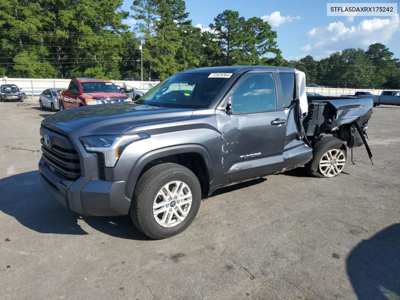 2024 Toyota Tundra Double Cab Sr VIN: 5TFLA5DAXRX175242 Lot: 72528364