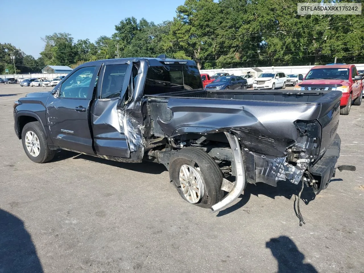 2024 Toyota Tundra Double Cab Sr VIN: 5TFLA5DAXRX175242 Lot: 72528364