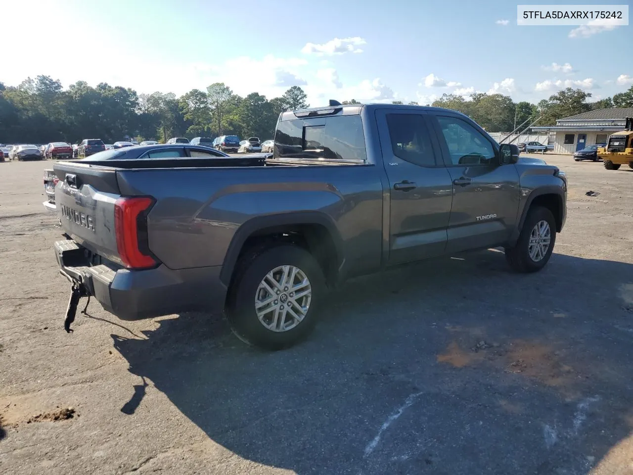 2024 Toyota Tundra Double Cab Sr VIN: 5TFLA5DAXRX175242 Lot: 72528364