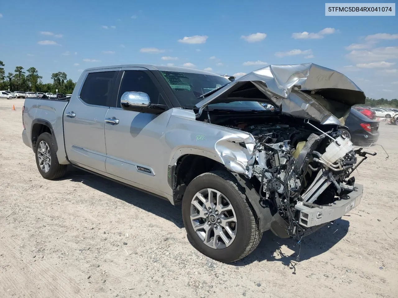 2024 Toyota Tundra Crewmax Platinum VIN: 5TFMC5DB4RX041074 Lot: 73758624