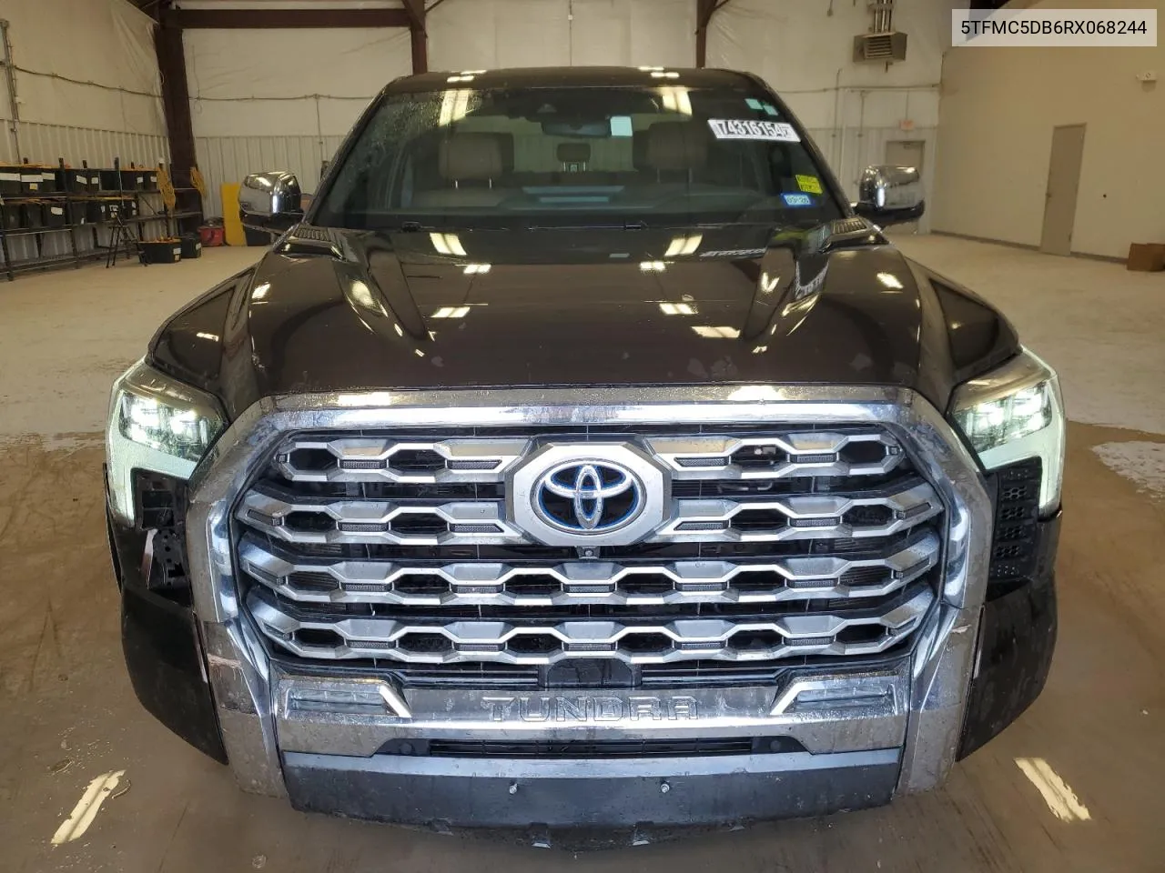 2024 Toyota Tundra Crewmax Platinum VIN: 5TFMC5DB6RX068244 Lot: 74316154