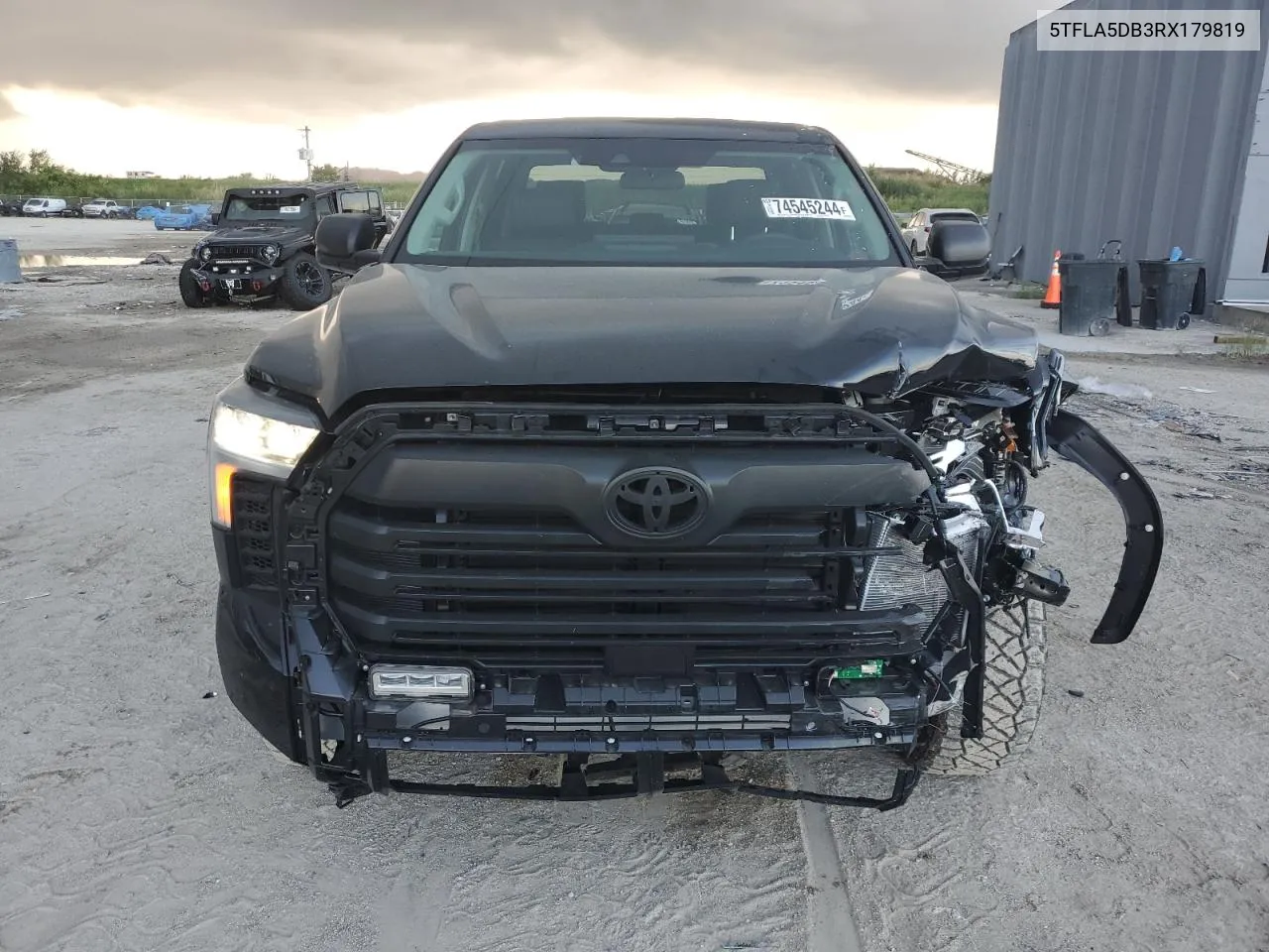 2024 Toyota Tundra Crewmax Sr VIN: 5TFLA5DB3RX179819 Lot: 74545244