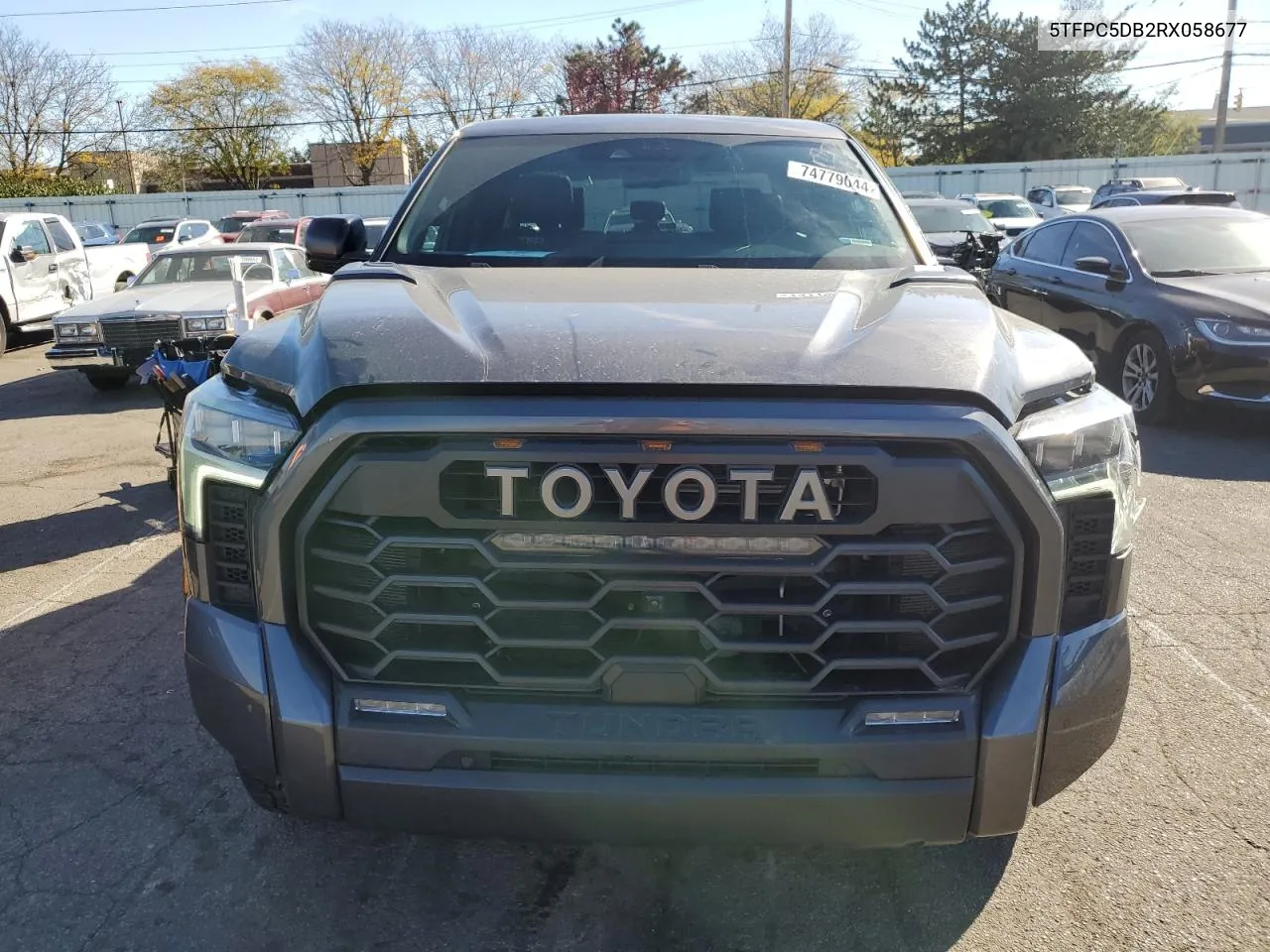 2024 Toyota Tundra Crewmax Limited VIN: 5TFPC5DB2RX058677 Lot: 74779044