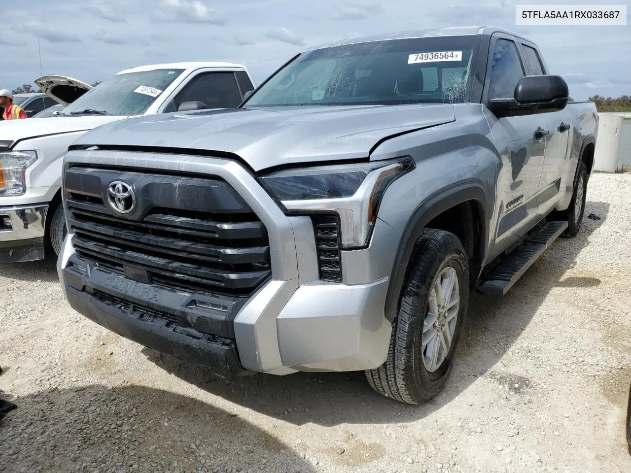 2024 Toyota Tundra Double Cab Sr VIN: 5TFLA5AA1RX033687 Lot: 74936564