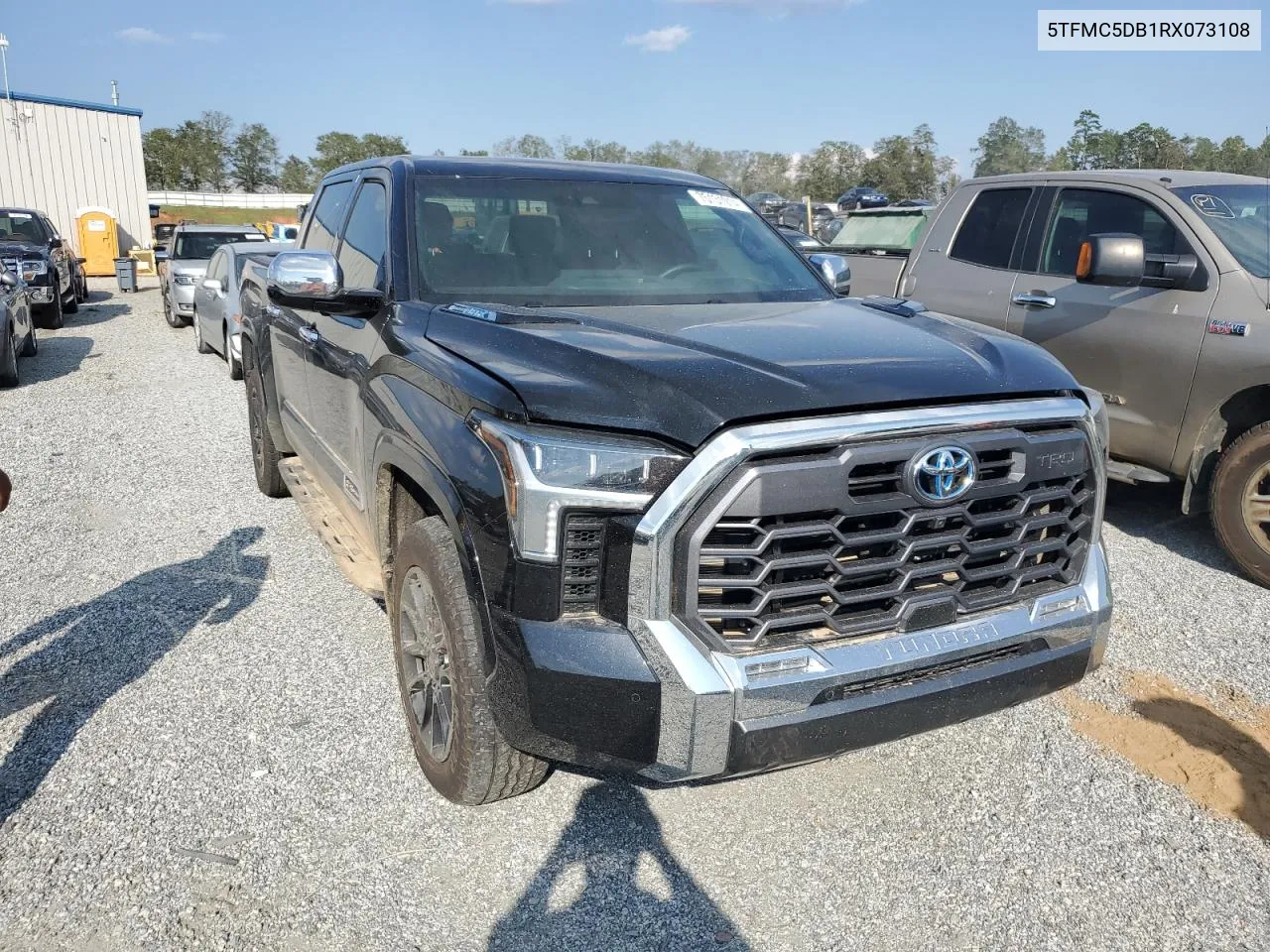 2024 Toyota Tundra Crewmax Platinum VIN: 5TFMC5DB1RX073108 Lot: 75131014