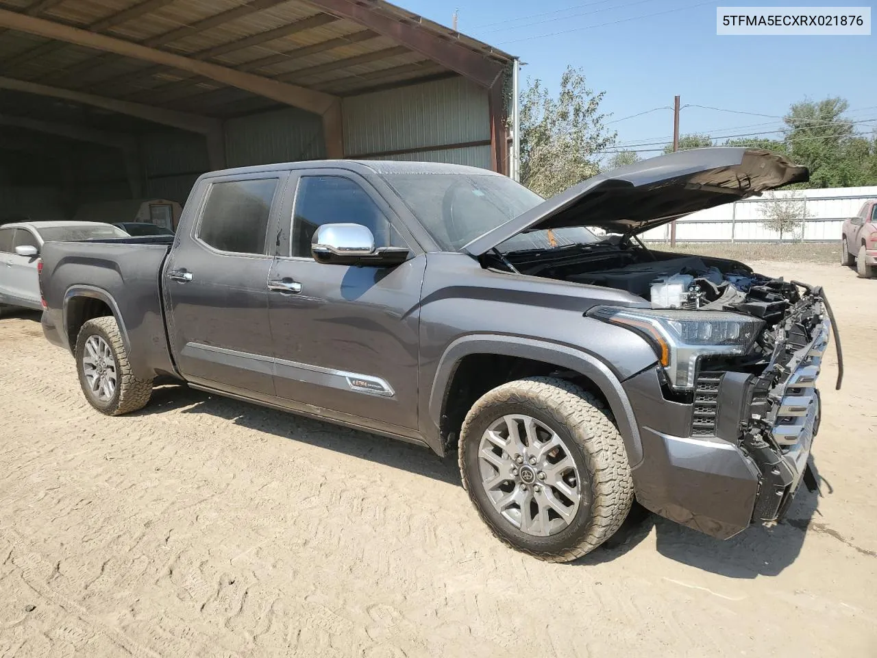 2024 Toyota Tundra Crewmax Platinum VIN: 5TFMA5ECXRX021876 Lot: 75693264