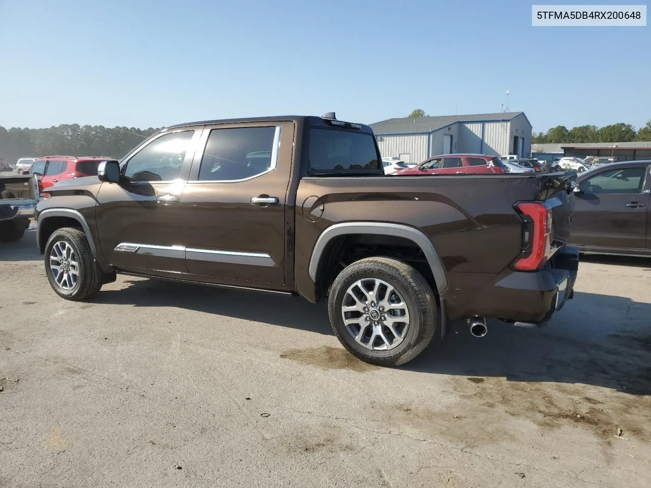 2024 Toyota Tundra Crewmax Platinum VIN: 5TFMA5DB4RX200648 Lot: 75913554