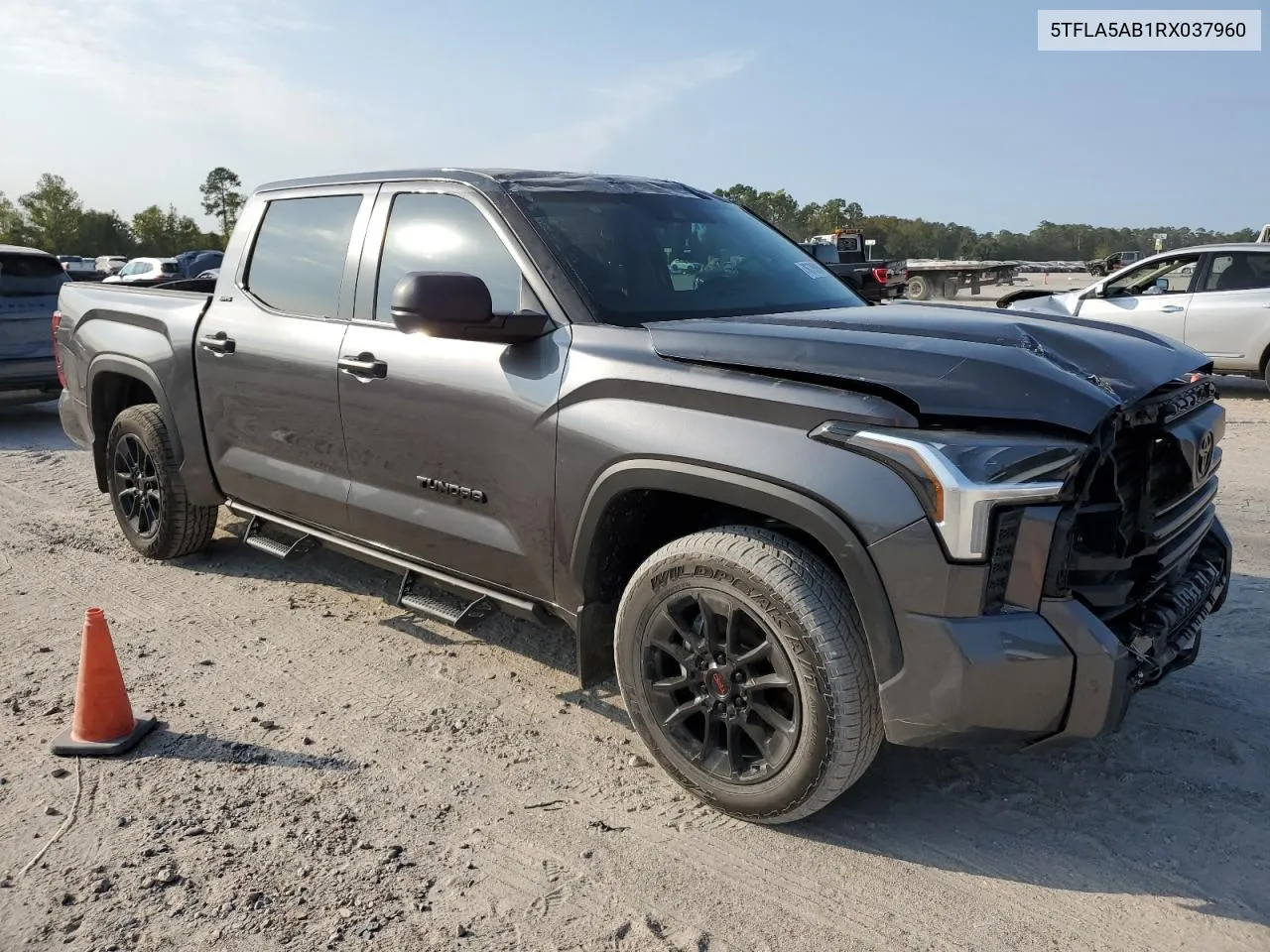 2024 Toyota Tundra Crewmax Sr VIN: 5TFLA5AB1RX037960 Lot: 76775264