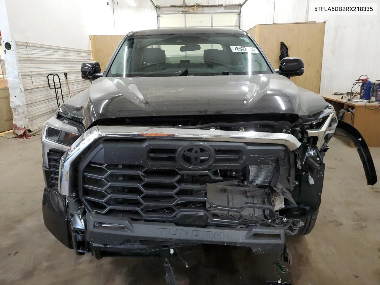 2024 Toyota Tundra Crewmax Sr VIN: 5TFLA5DB2RX218335 Lot: 76902134