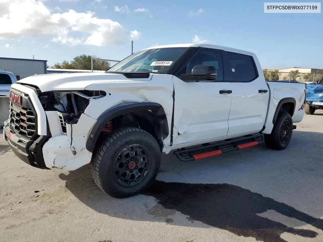 2024 Toyota Tundra Crewmax Limited VIN: 5TFPC5DB9RX077159 Lot: 78808514