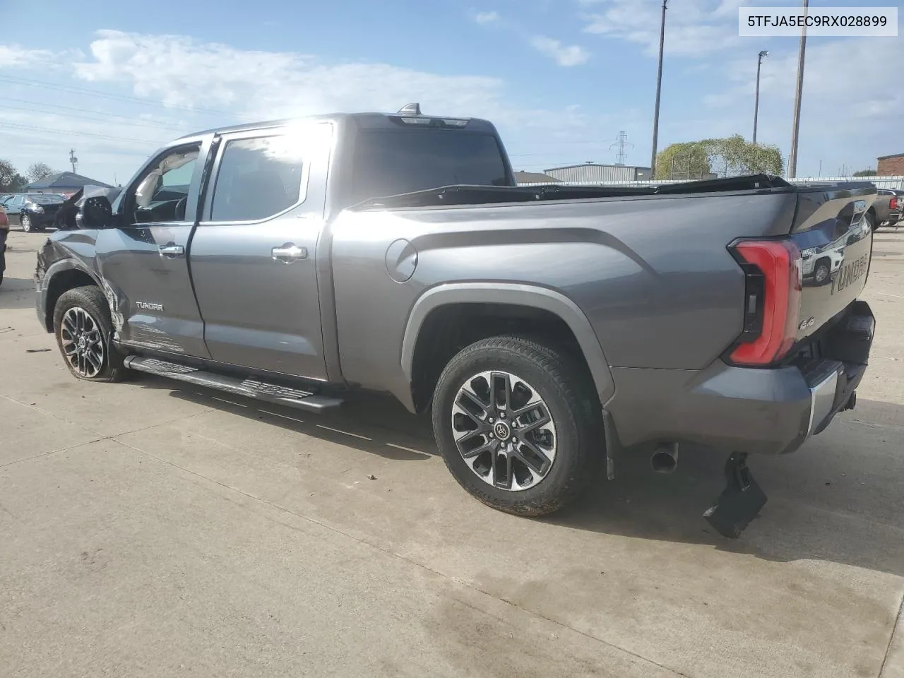 2024 Toyota Tundra Crewmax Limited VIN: 5TFJA5EC9RX028899 Lot: 78833044