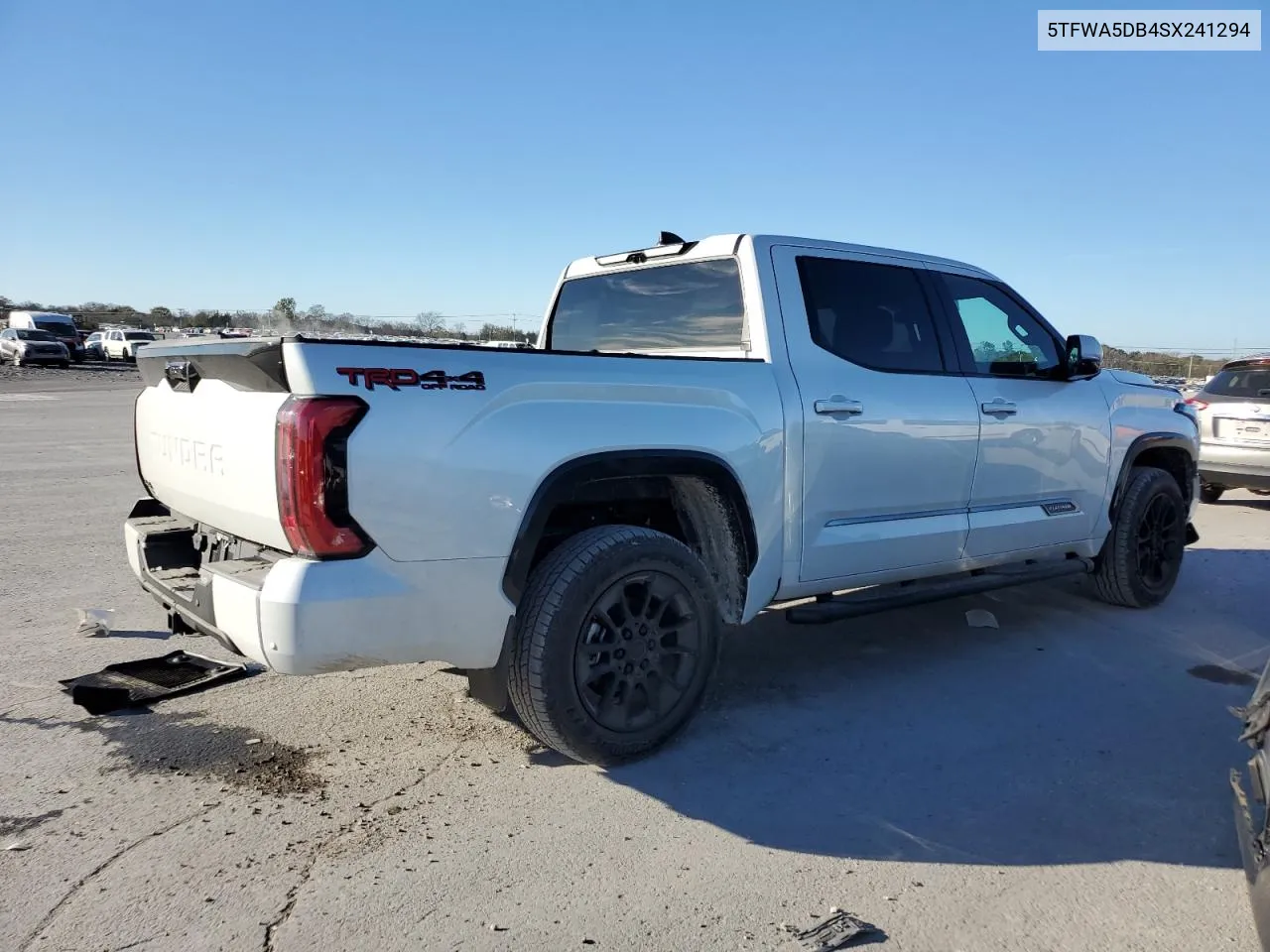 2025 Toyota Tundra Crewmax Limited VIN: 5TFWA5DB4SX241294 Lot: 80454874