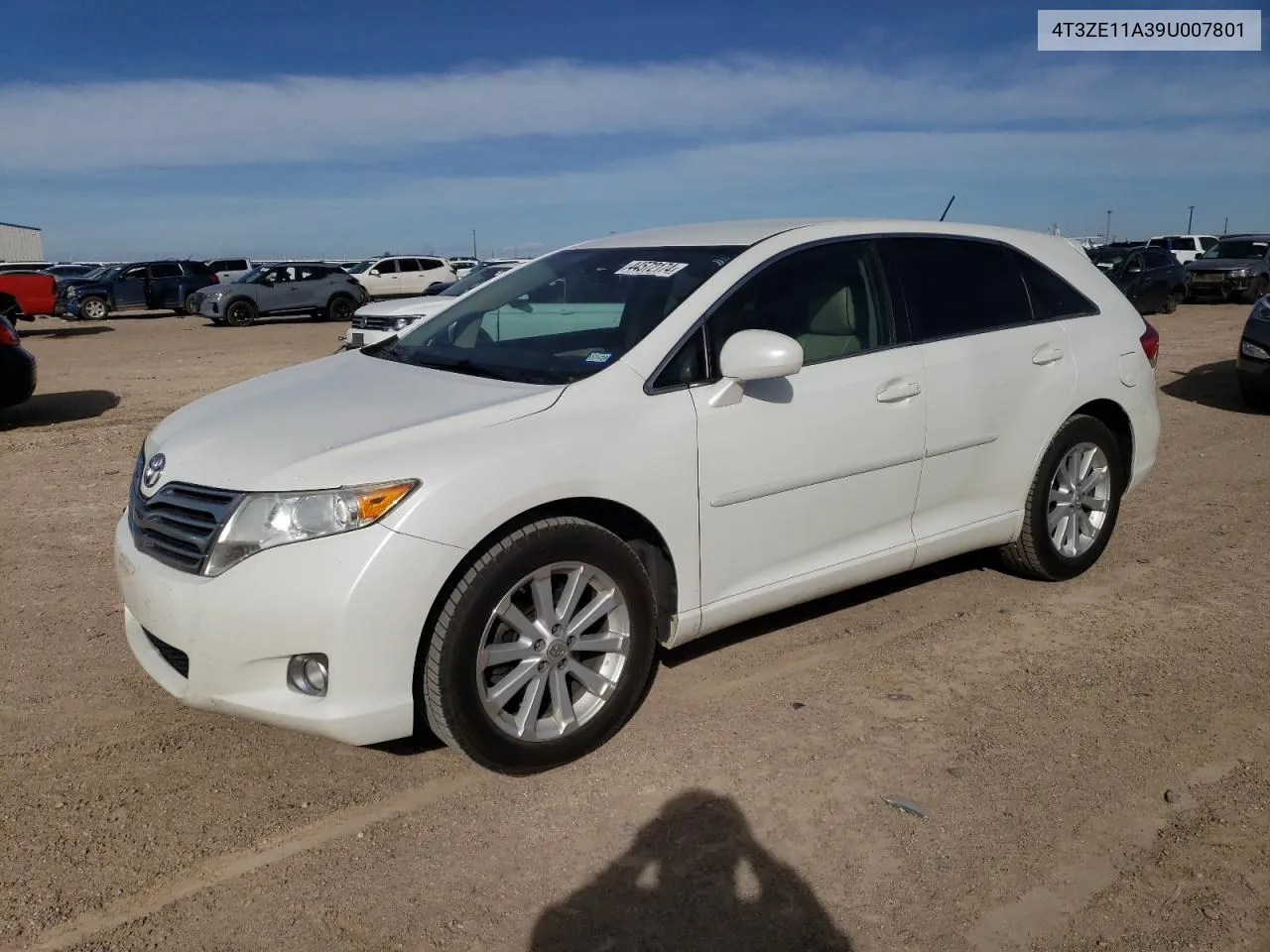 2009 Toyota Venza VIN: 4T3ZE11A39U007801 Lot: 44572174