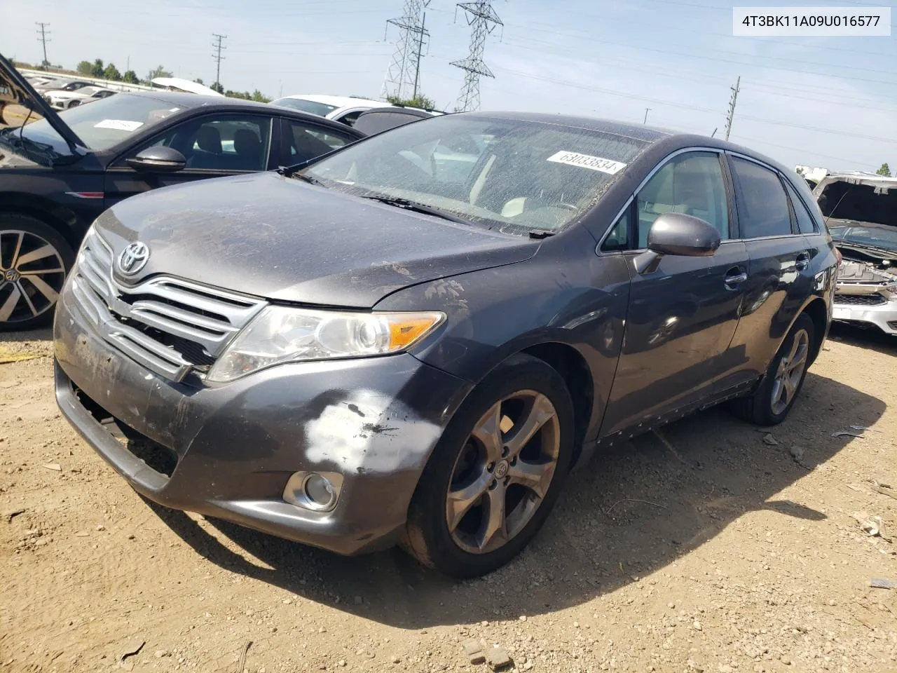 2009 Toyota Venza VIN: 4T3BK11A09U016577 Lot: 68033834