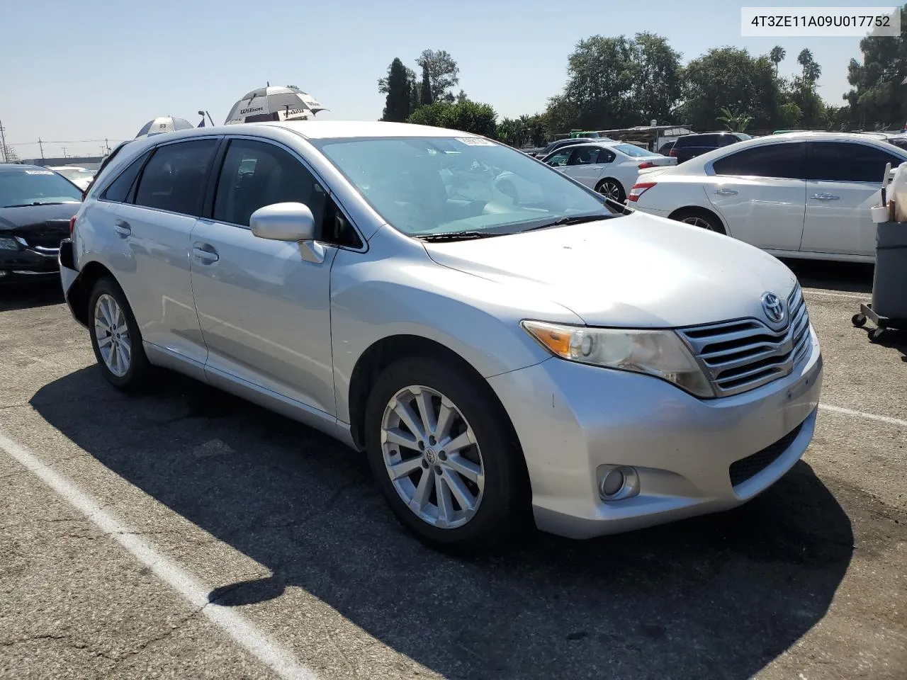 2009 Toyota Venza VIN: 4T3ZE11A09U017752 Lot: 69681204