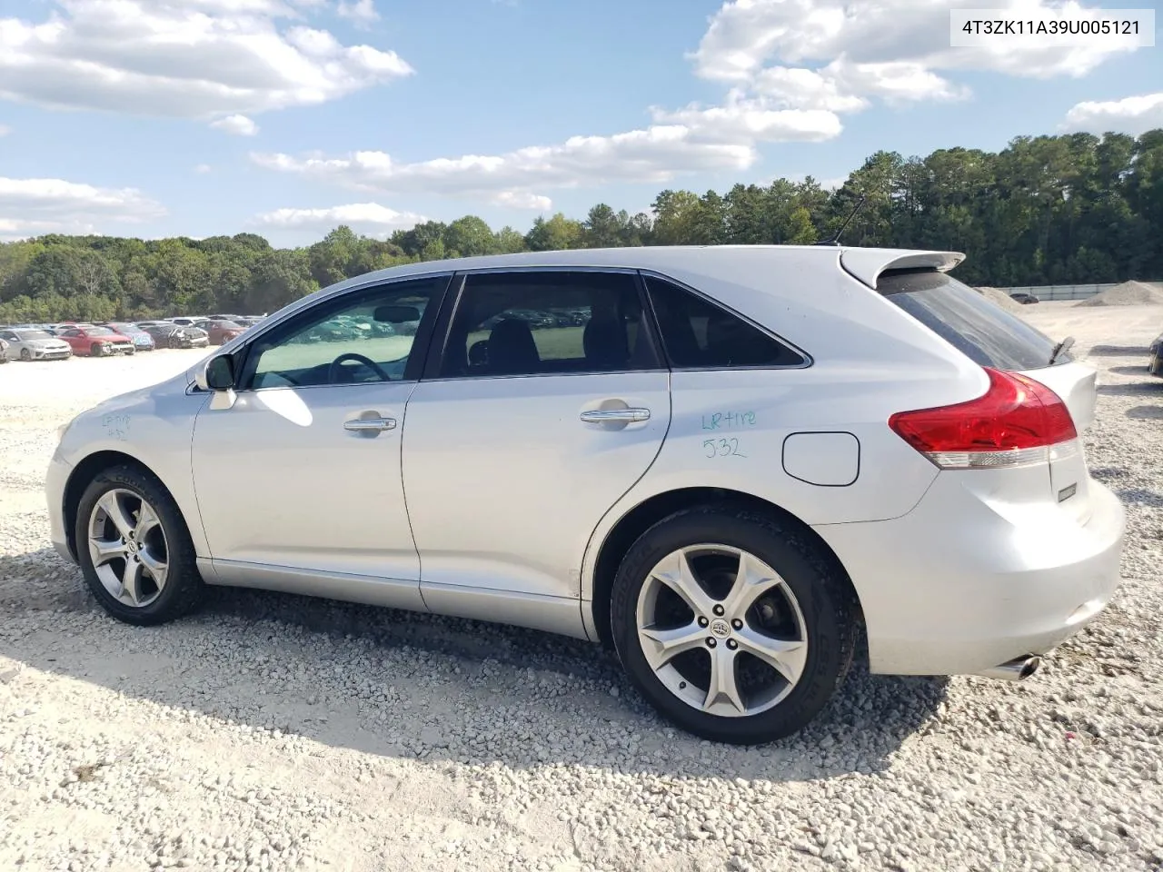 2009 Toyota Venza VIN: 4T3ZK11A39U005121 Lot: 70280184