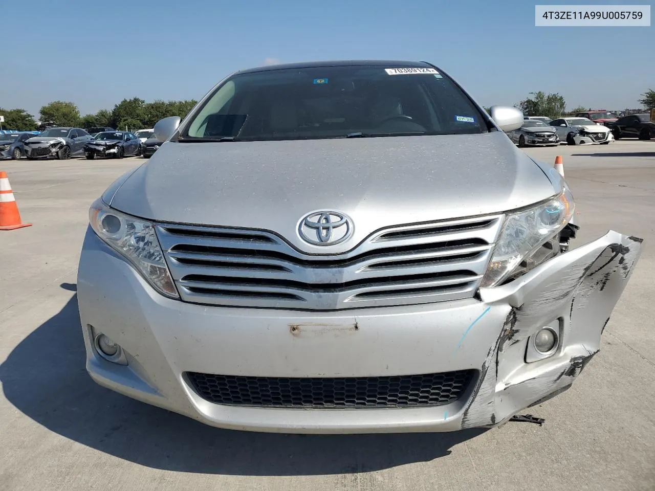 2009 Toyota Venza VIN: 4T3ZE11A99U005759 Lot: 70389124