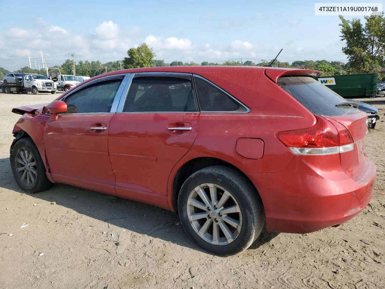 2009 Toyota Venza VIN: 4T3ZE11A19U001768 Lot: 70590894