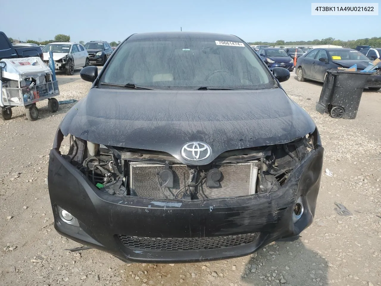 2009 Toyota Venza VIN: 4T3BK11A49U021622 Lot: 70661474