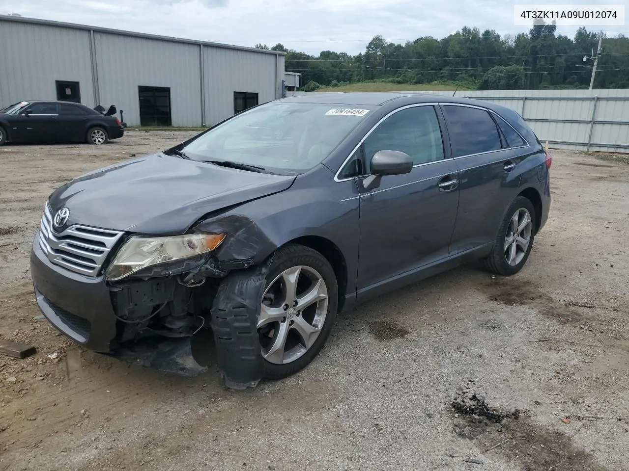 2009 Toyota Venza VIN: 4T3ZK11A09U012074 Lot: 70916494