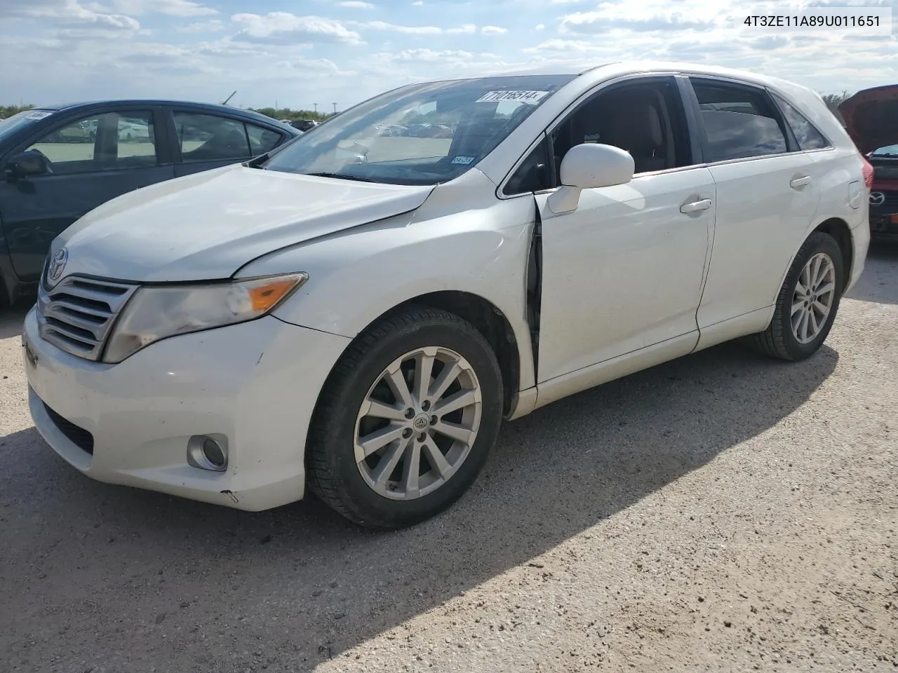 2009 Toyota Venza VIN: 4T3ZE11A89U011651 Lot: 71016514