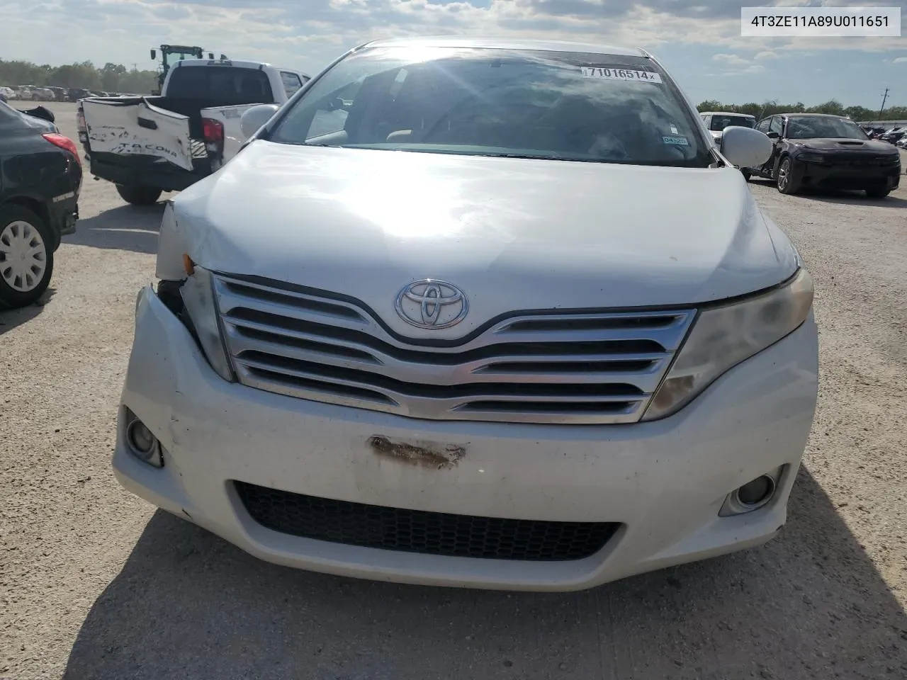 2009 Toyota Venza VIN: 4T3ZE11A89U011651 Lot: 71016514