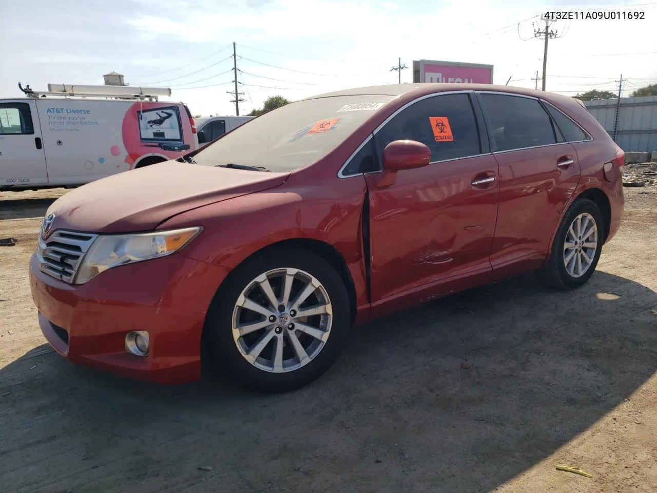 2009 Toyota Venza VIN: 4T3ZE11A09U011692 Lot: 71483954