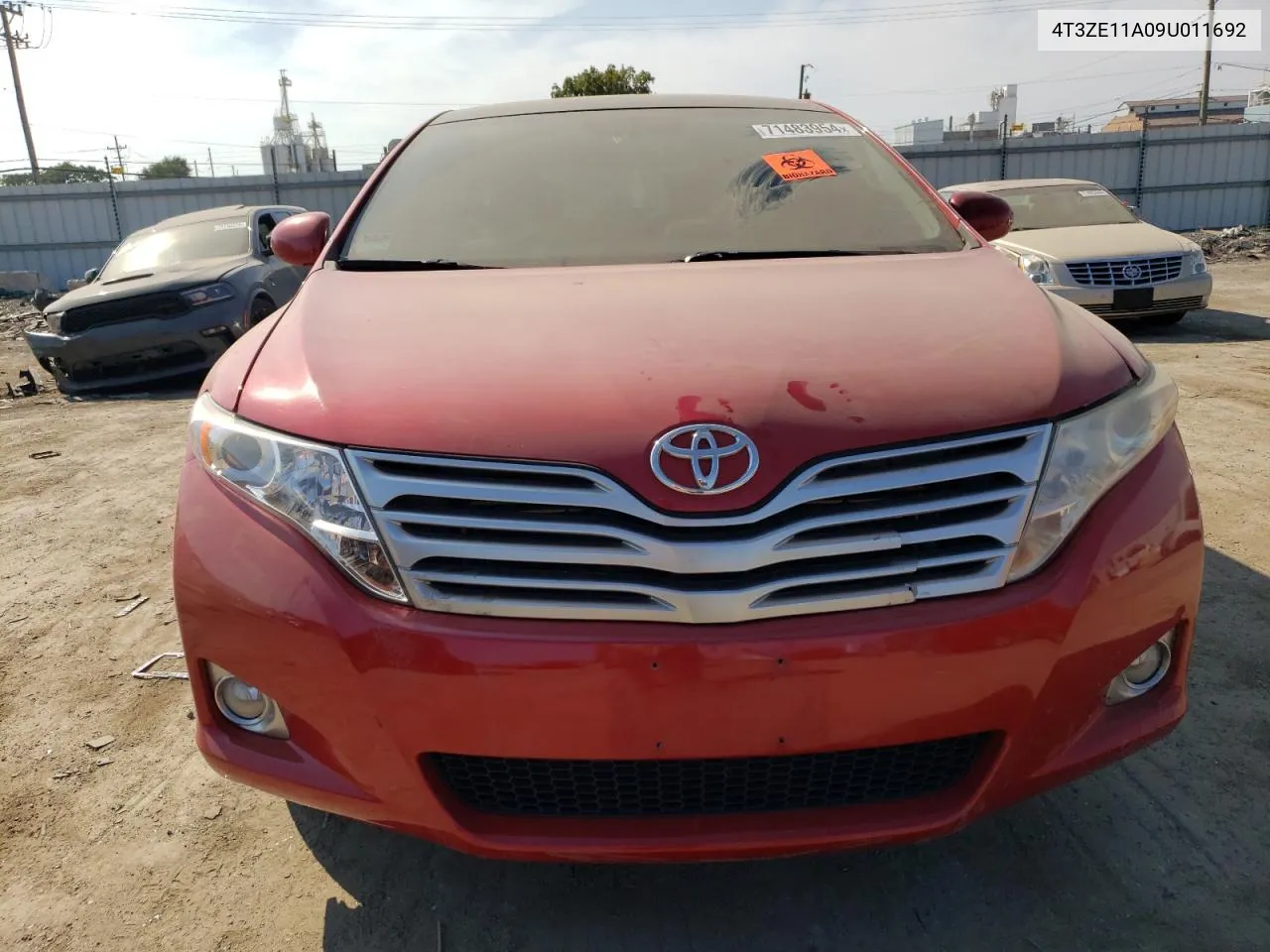 2009 Toyota Venza VIN: 4T3ZE11A09U011692 Lot: 71483954