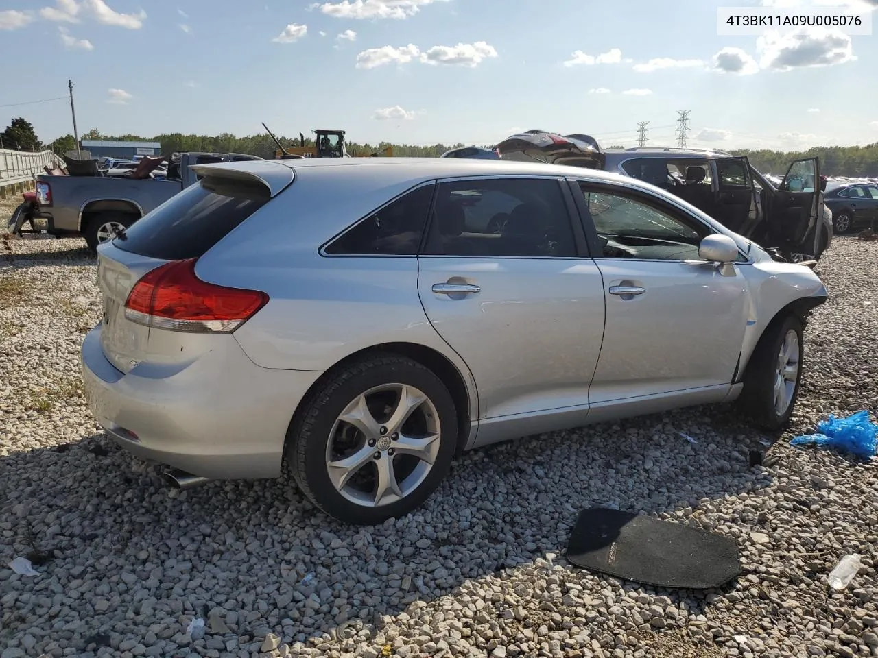 2009 Toyota Venza VIN: 4T3BK11A09U005076 Lot: 71825404