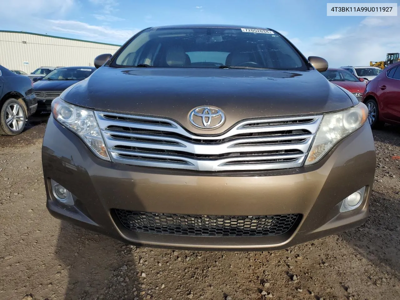 2009 Toyota Venza VIN: 4T3BK11A99U011927 Lot: 72052634