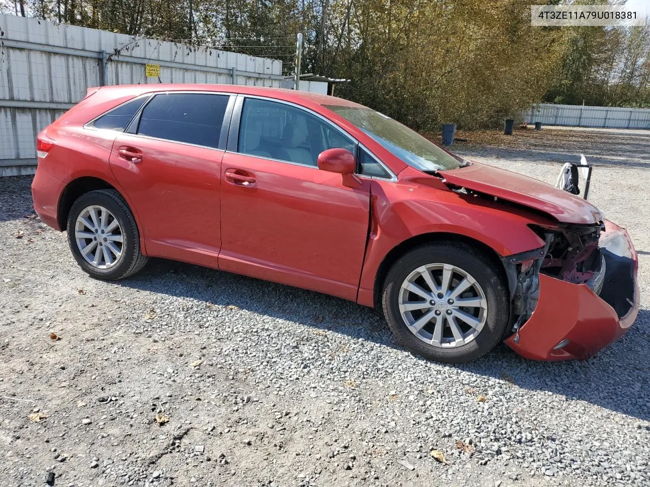 2009 Toyota Venza VIN: 4T3ZE11A79U018381 Lot: 72610924