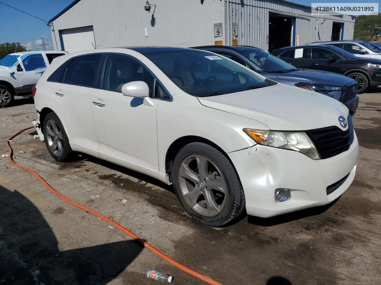 2009 Toyota Venza VIN: 4T3BK11A09U021892 Lot: 72796644