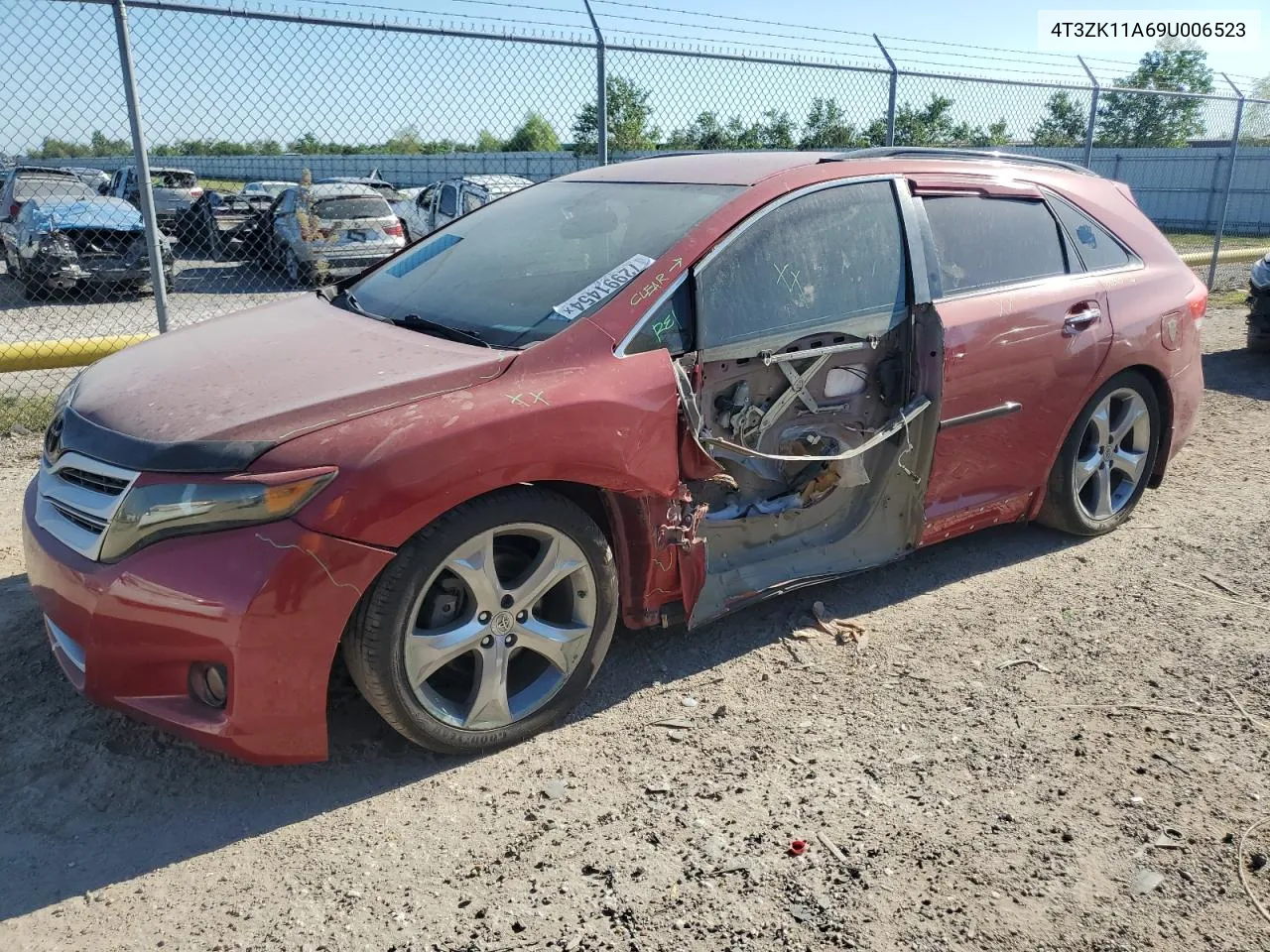 4T3ZK11A69U006523 2009 Toyota Venza