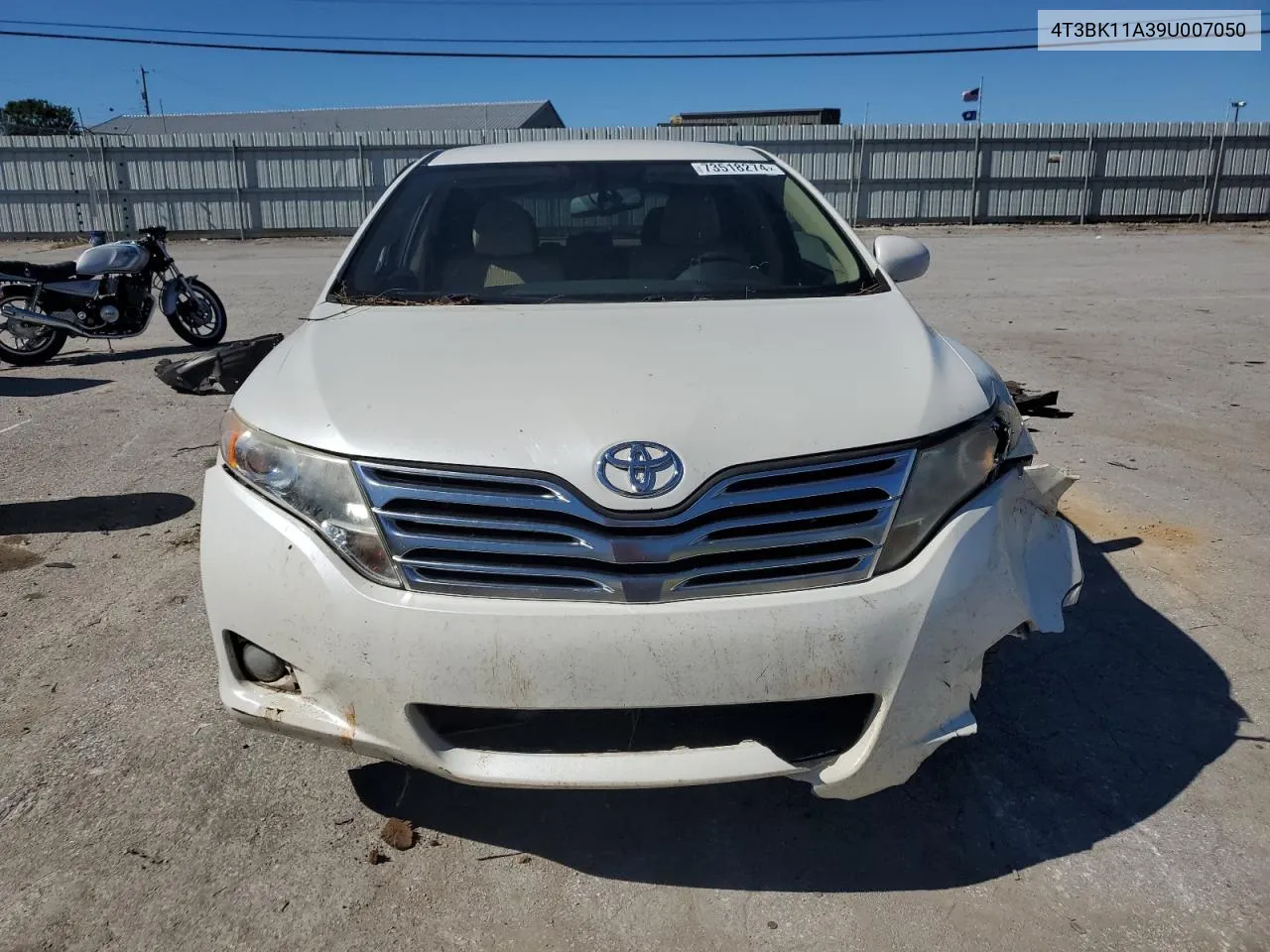 2009 Toyota Venza VIN: 4T3BK11A39U007050 Lot: 73518274