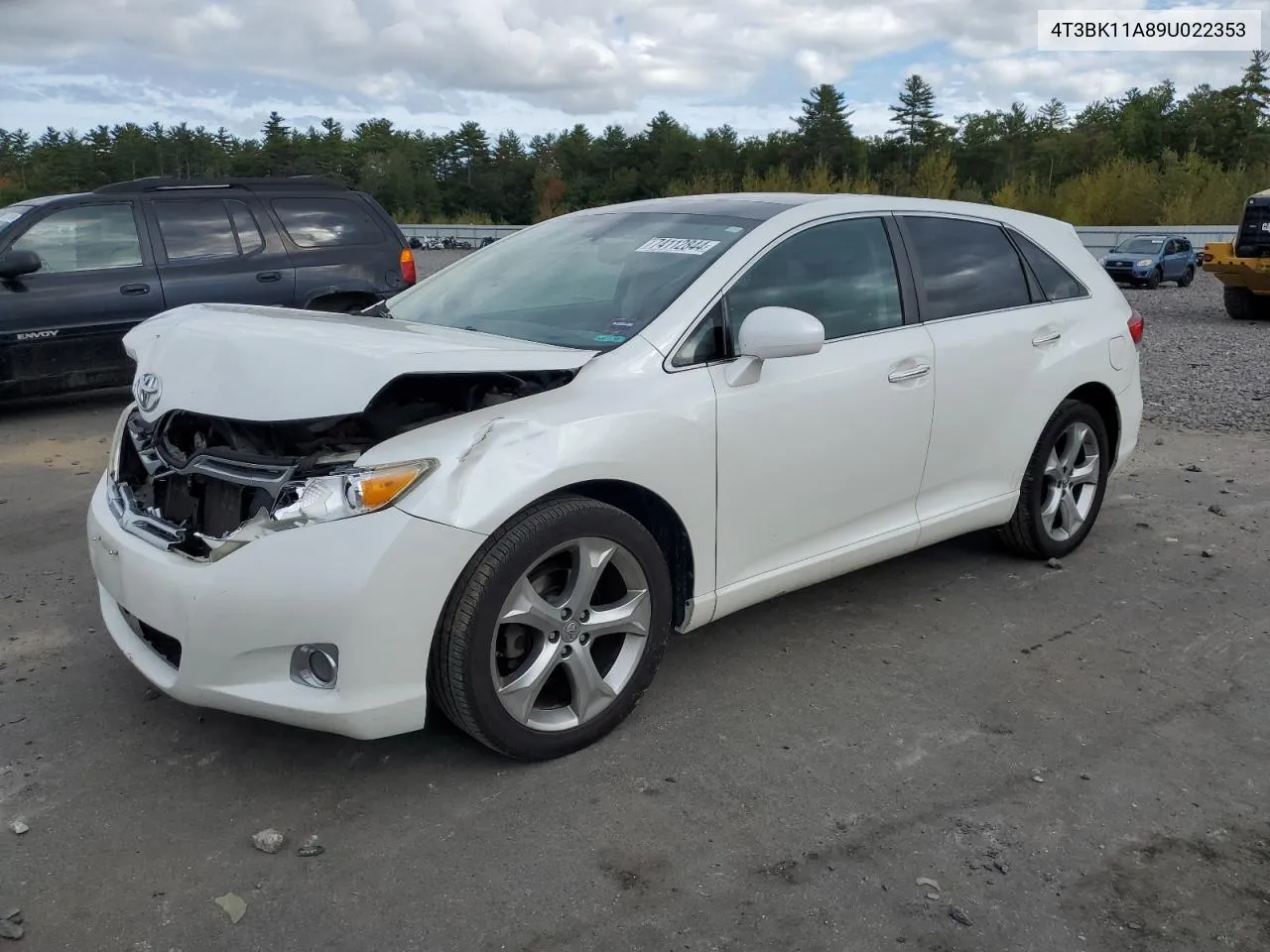 2009 Toyota Venza VIN: 4T3BK11A89U022353 Lot: 74112844