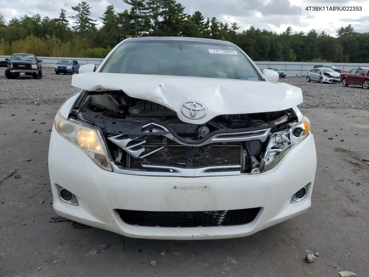 2009 Toyota Venza VIN: 4T3BK11A89U022353 Lot: 74112844